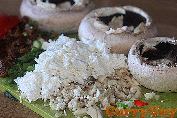 Tandoori mushrooms
