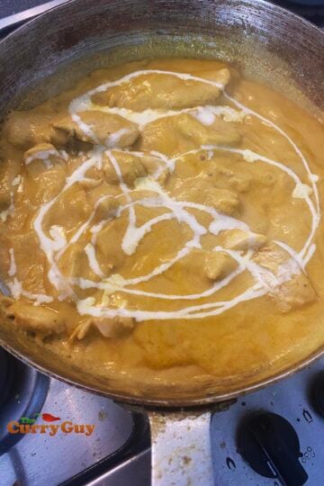 Chicken korma curry