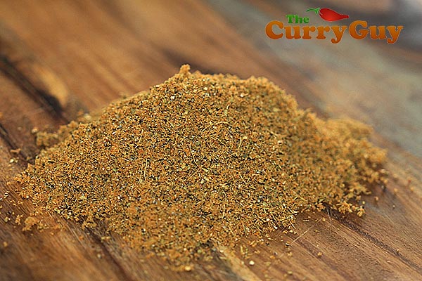 Cardamom and mace powder.