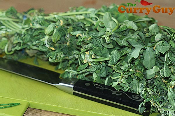 Fenugreek leaves