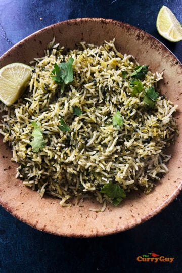 green rice