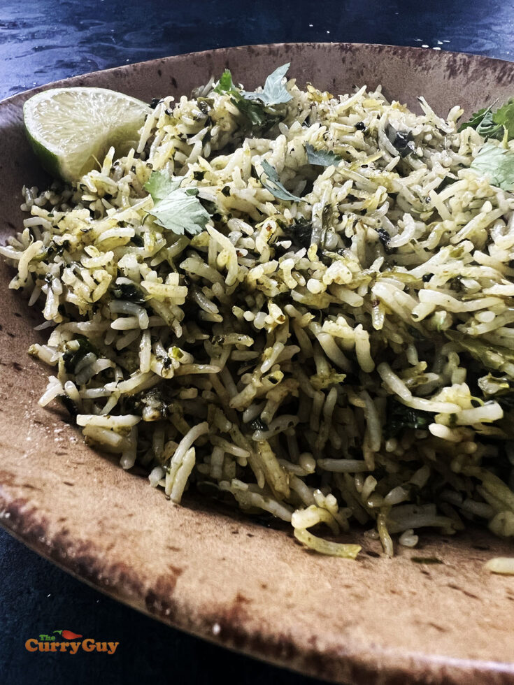 green rice