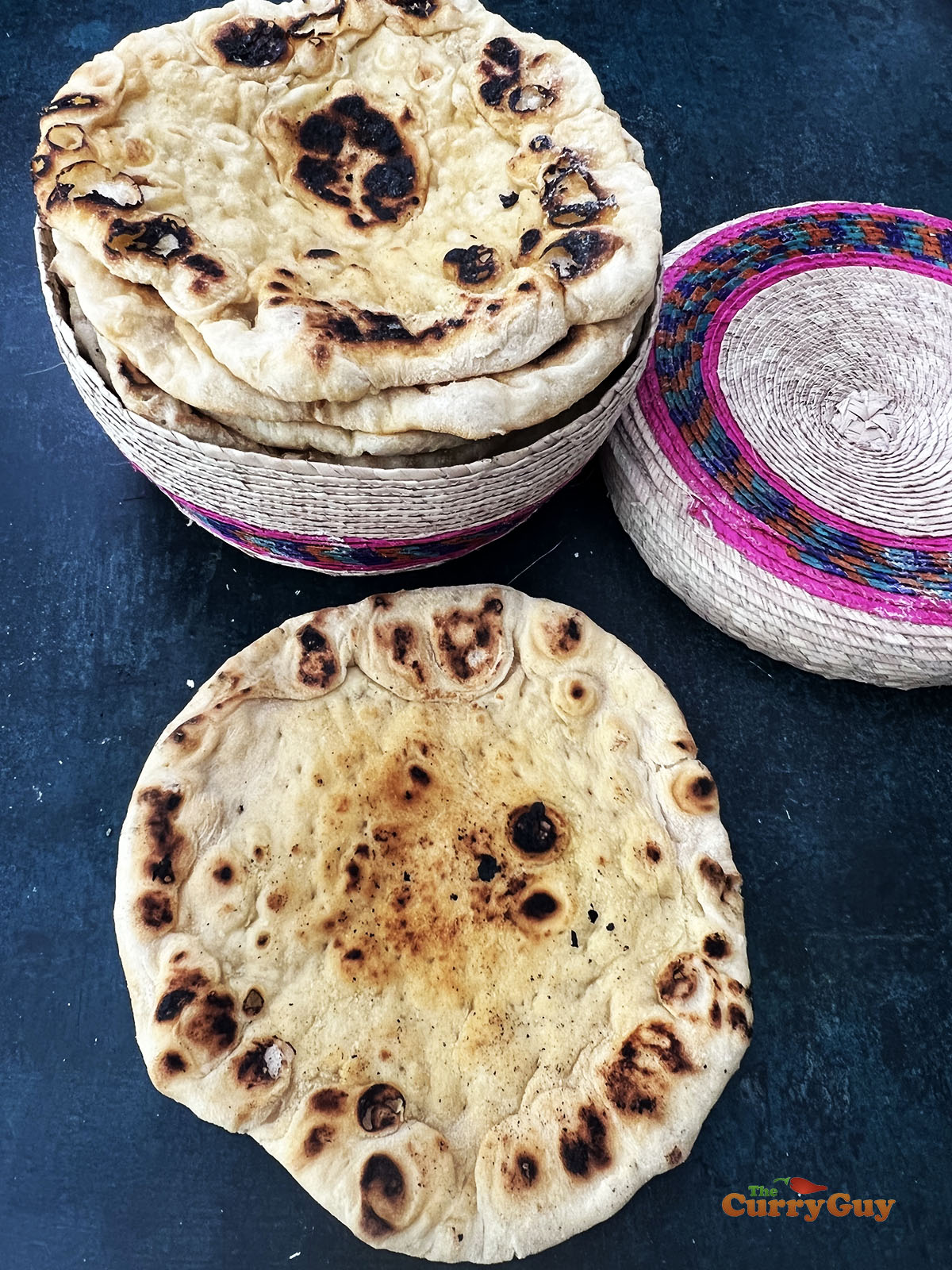 homemade pitas