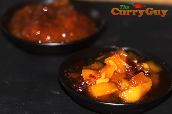 chunky mango chutney