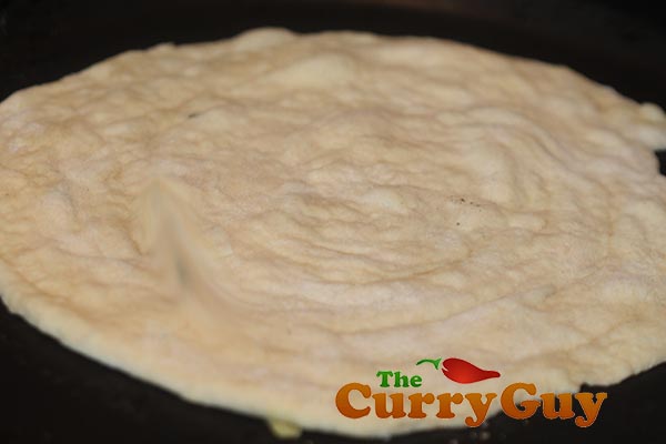 Making parathas