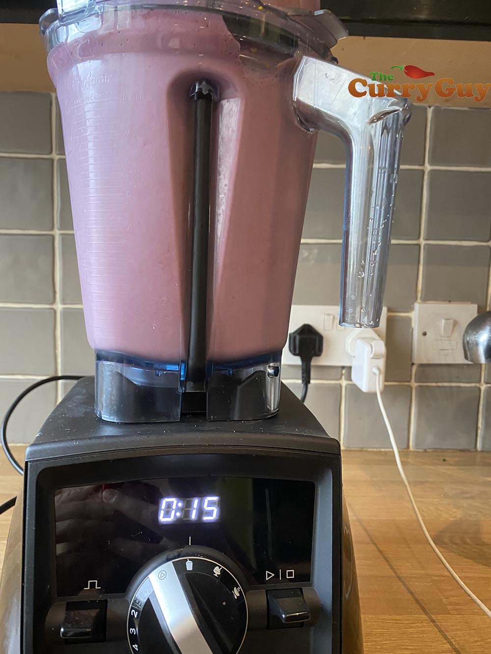 The blended ingredients