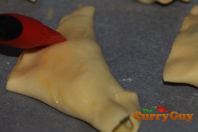 Apple samosas