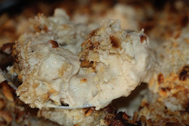 Curried cauliflower gratin