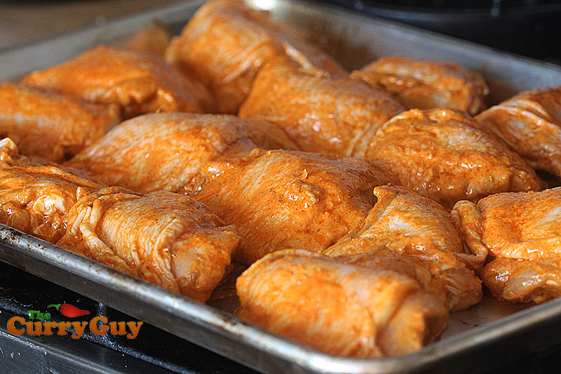 Making Brazilian piri piri chicken