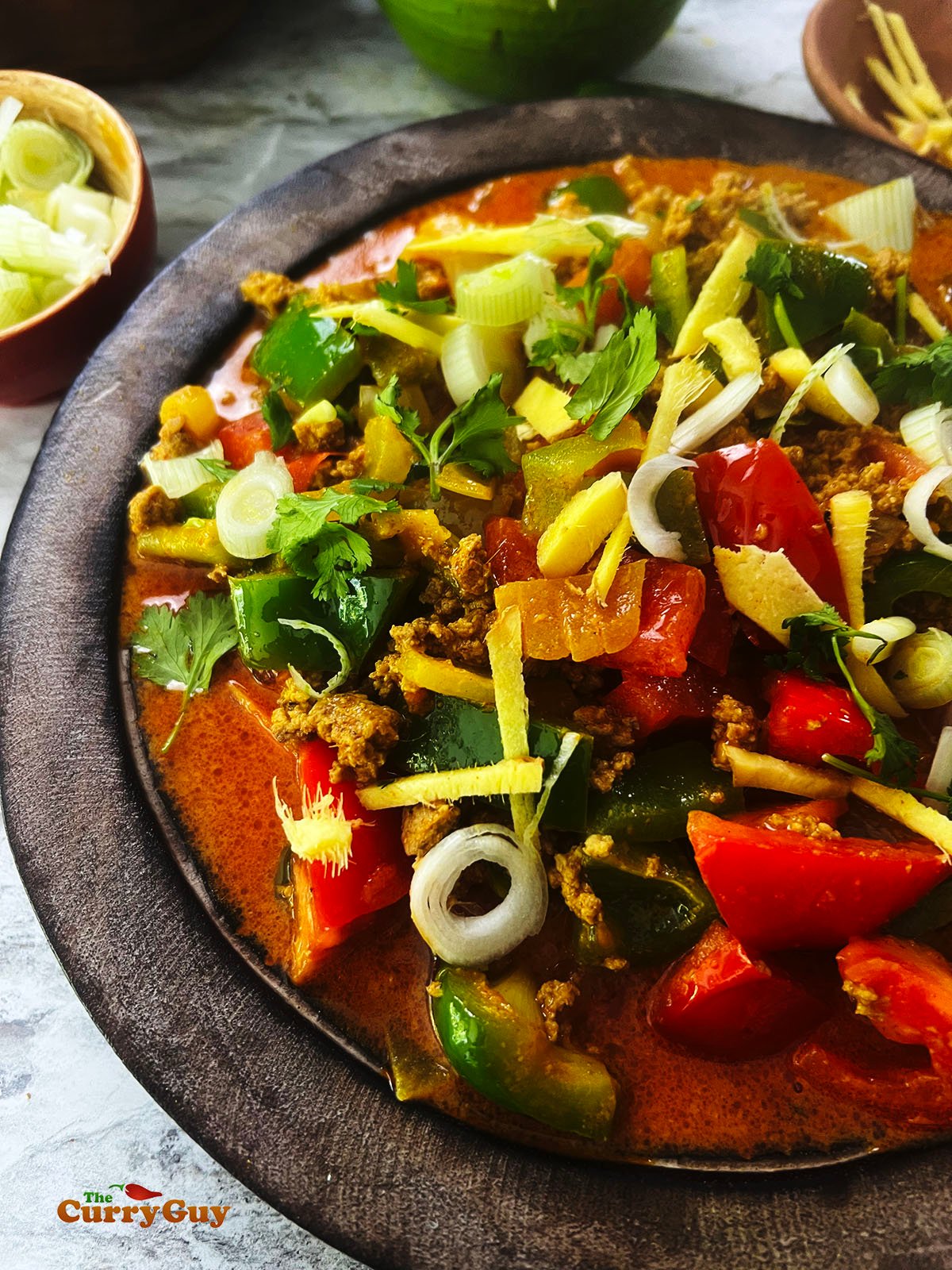 lamb keema shimla mirch