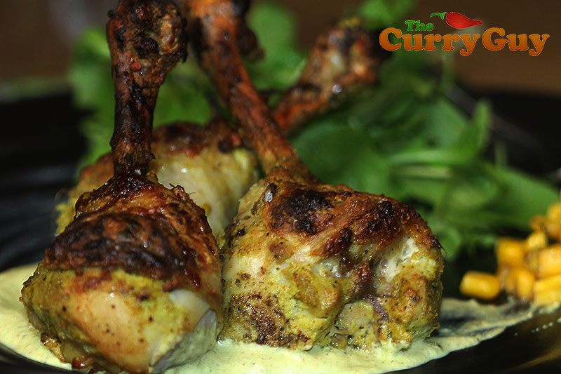 Indian restaurant style tandoori chicken lollipops