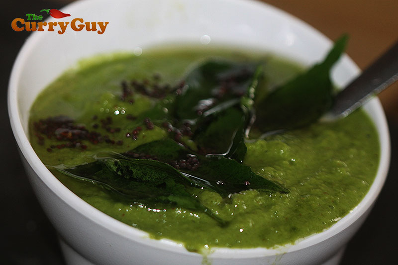 coriander and coconut chutney
