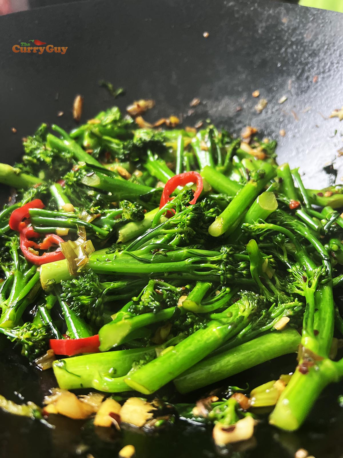 Chinese stir fried broccoli