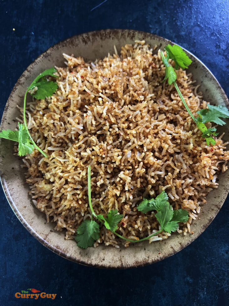 gunpowder rice