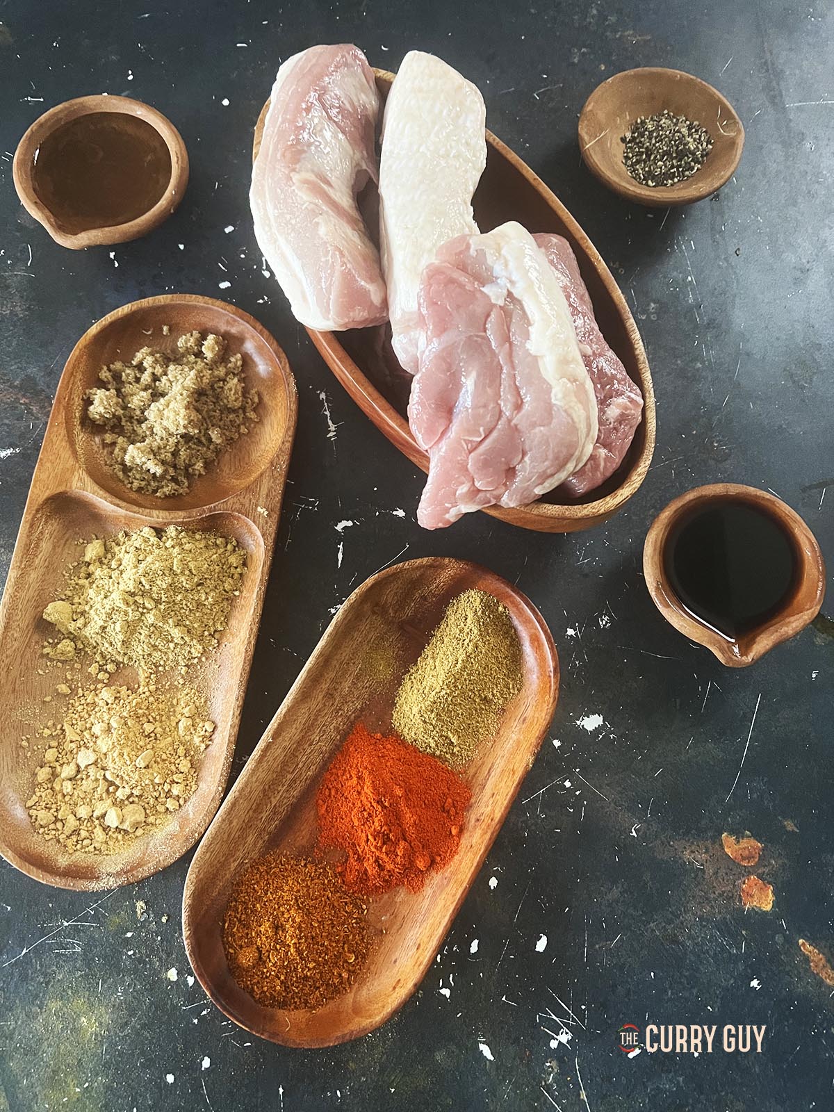 Ingredients for the recipe.