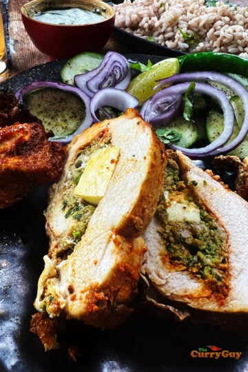 stuffed tandoori chicken