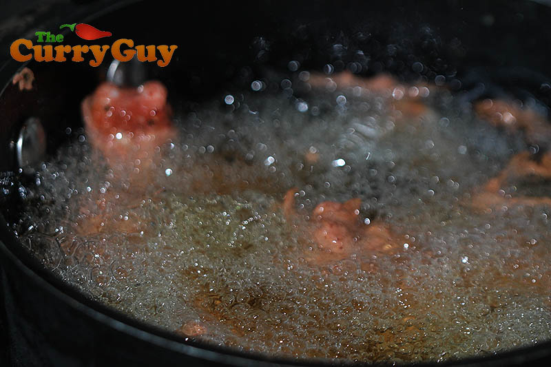 Indian restaurant style chicken lollipops