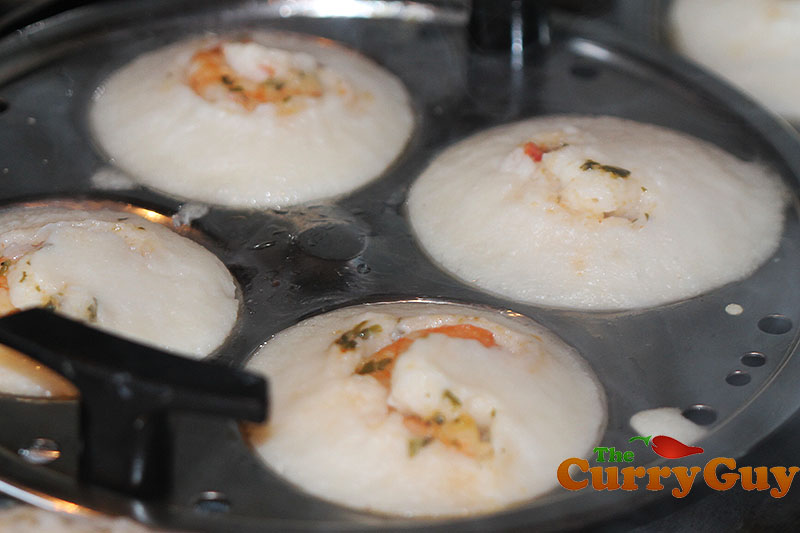 Prawn idlis