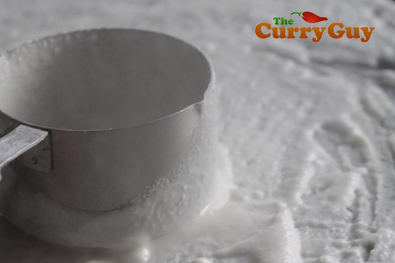 Making chorizo dosas