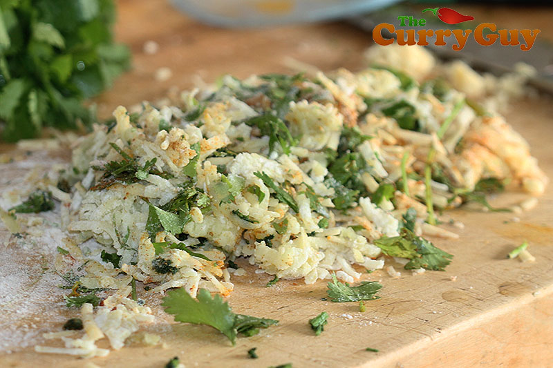 The ingredients for malai kofta