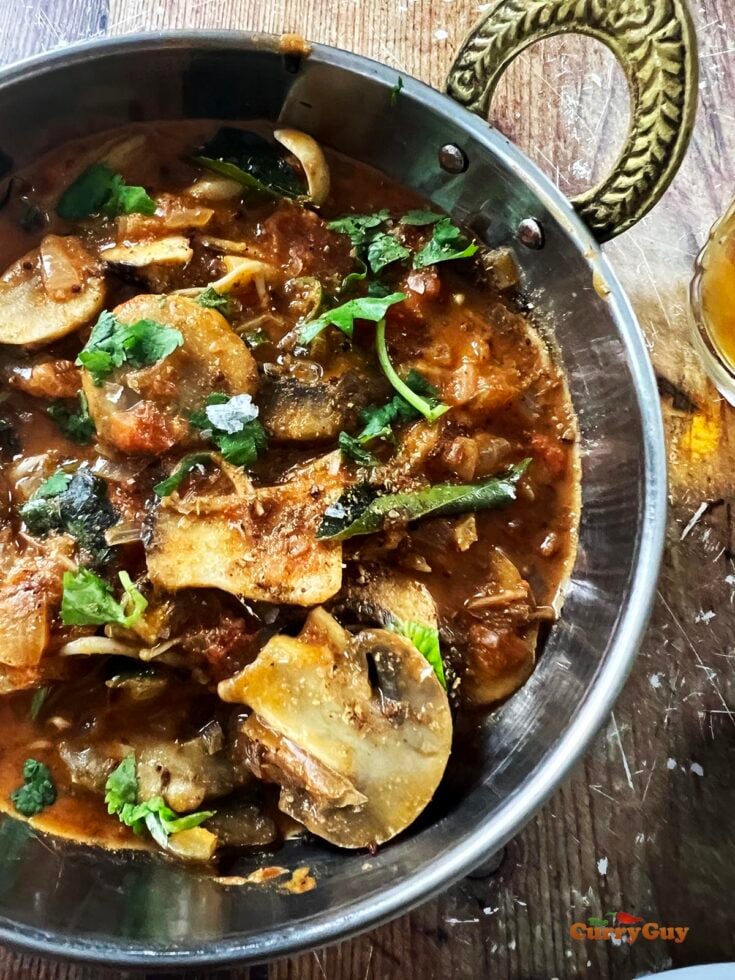 mushroom curry