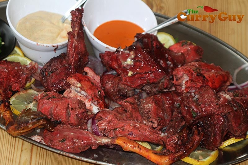 Tandoori wild duck and pheasant