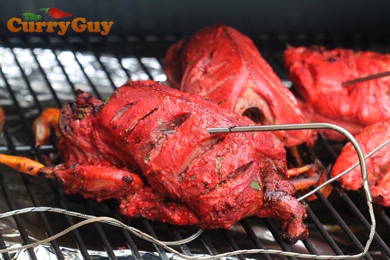 Tandoori game birds