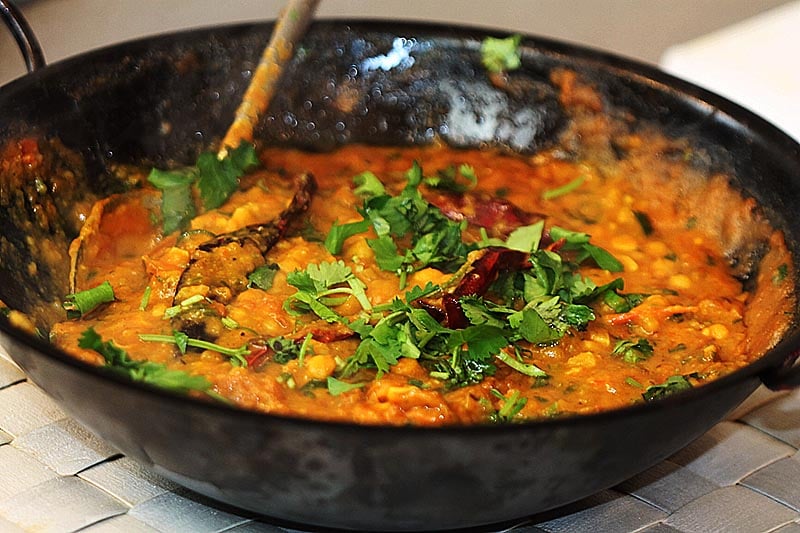 Balti dhal fry