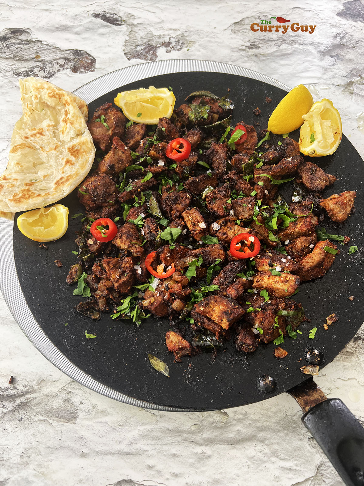 Keralan lamb stir fry