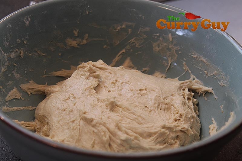 Making tandoori naans