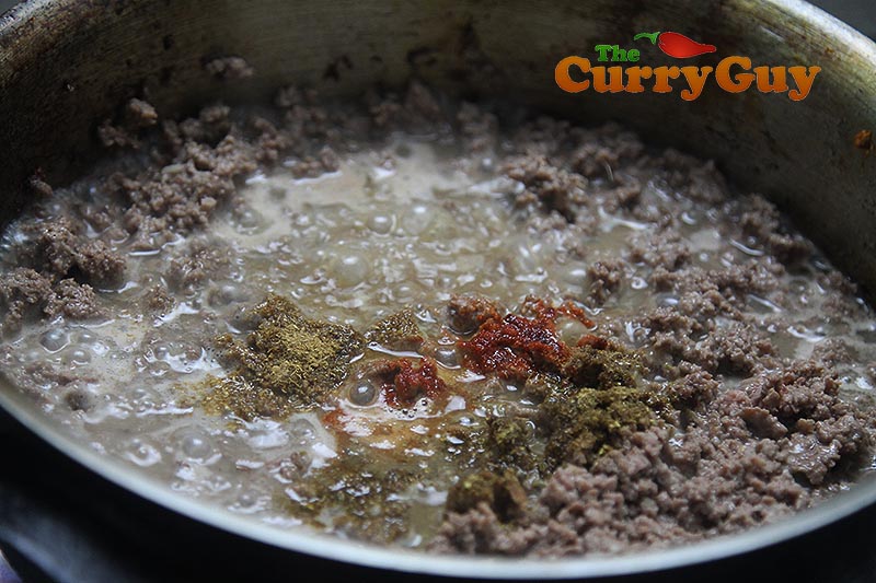 Making Goan beef croquettes