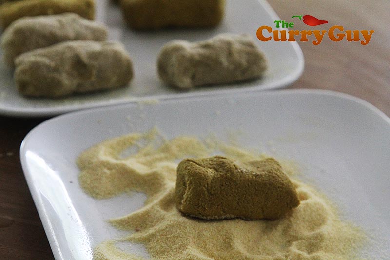 Making Goan beef croquettes