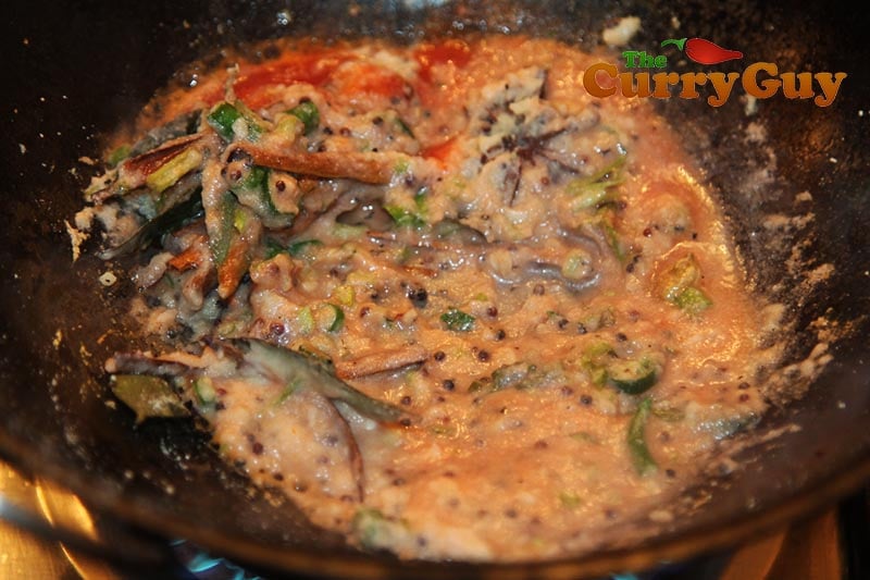 Making Chicken Ceylon