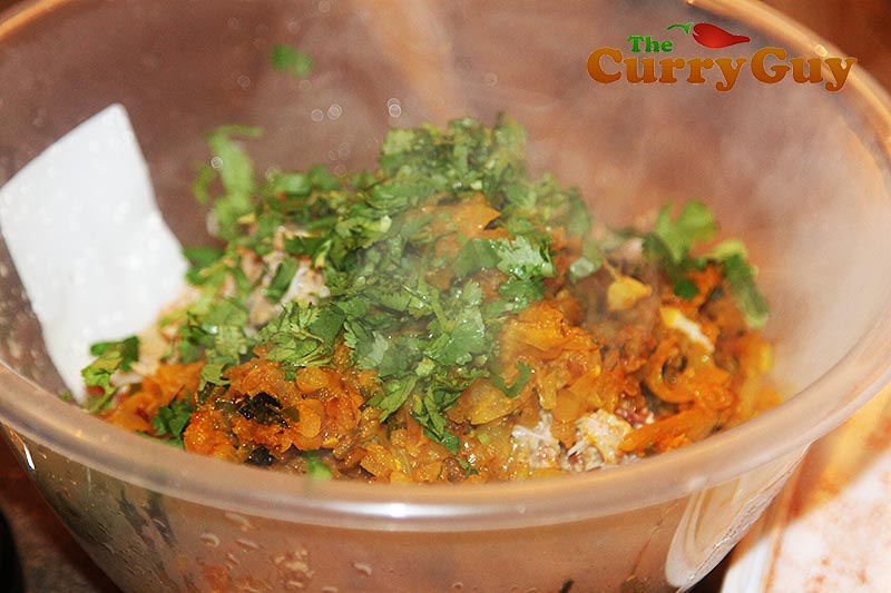 Making Goan Masala Stuffed Crabs