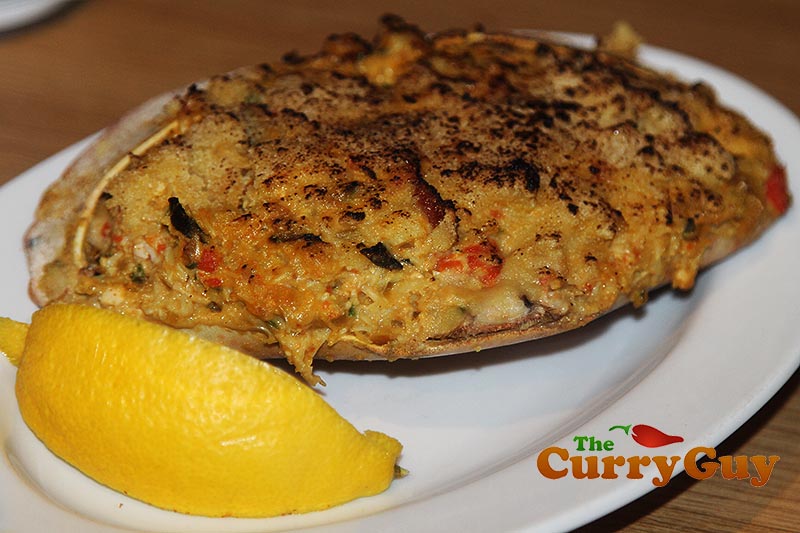 Goan Masala stuffed crabs