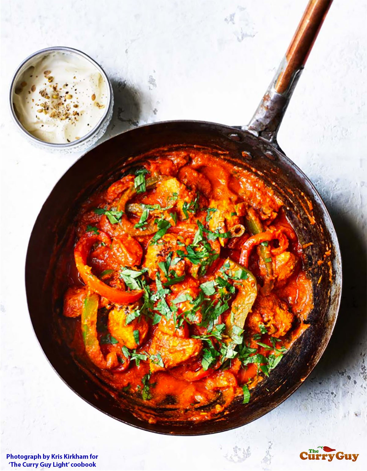 Low fat chicken jalfrezi