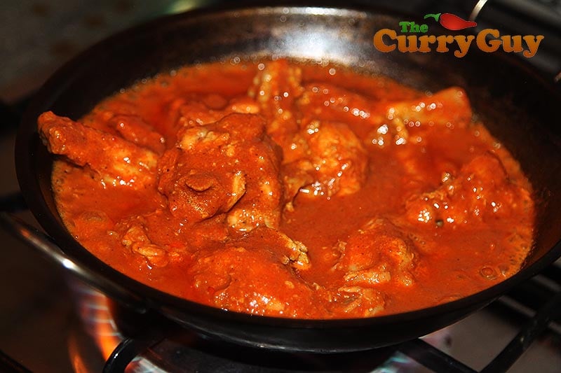 Making Indian spicy chicken wings