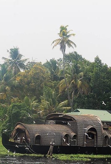 Kerala backwaters cruise.