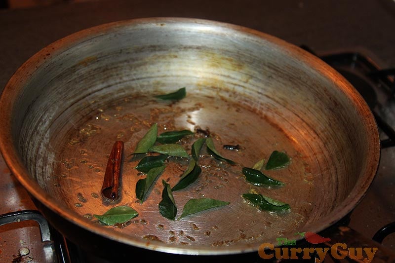 Making Andhra chicken curry
