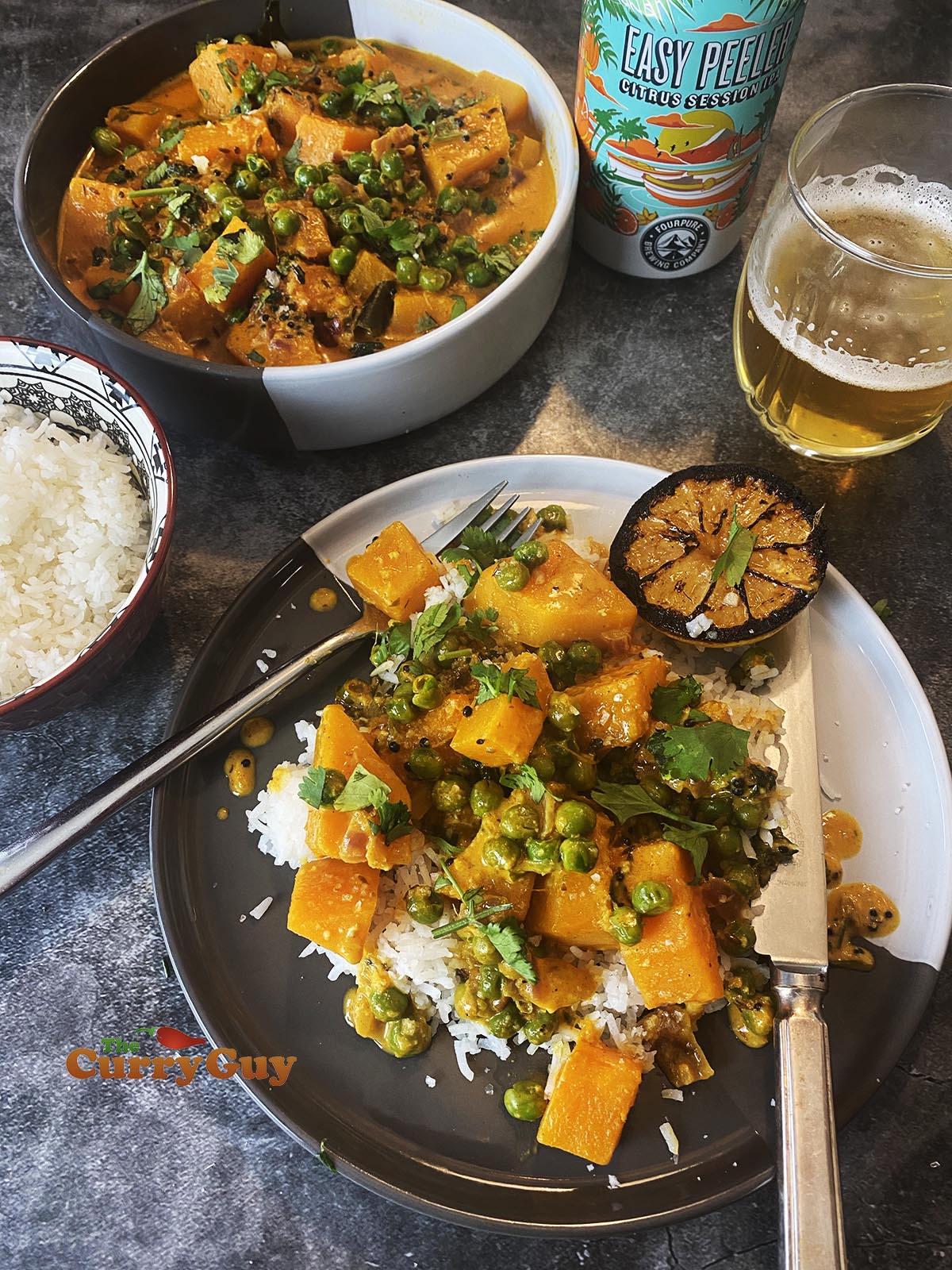 butternut squash curry