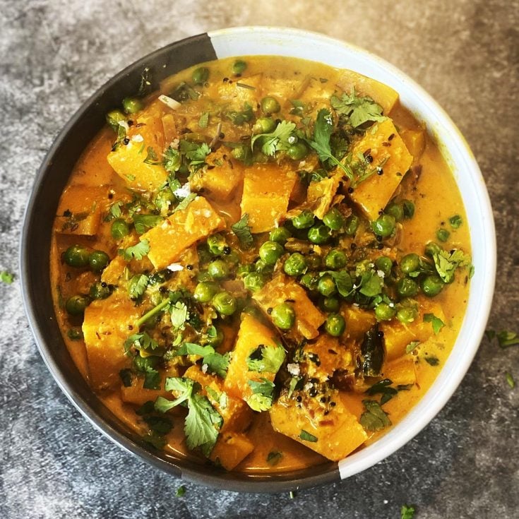 butternut squash curry