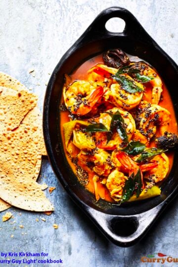Easy Prawn curry from Kerala