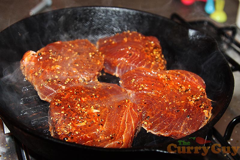 Keralan tuna steaks