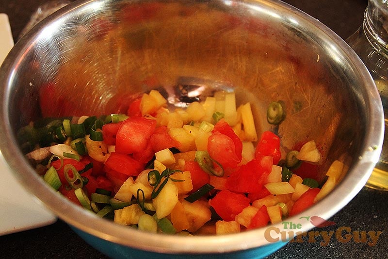 Making Keralan Tuna steaks