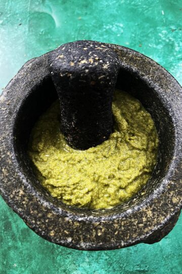 Thai green curry paste