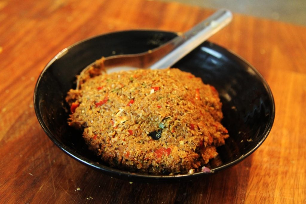 Homemade Massaman curry paste