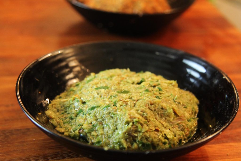 Thai green curry paste