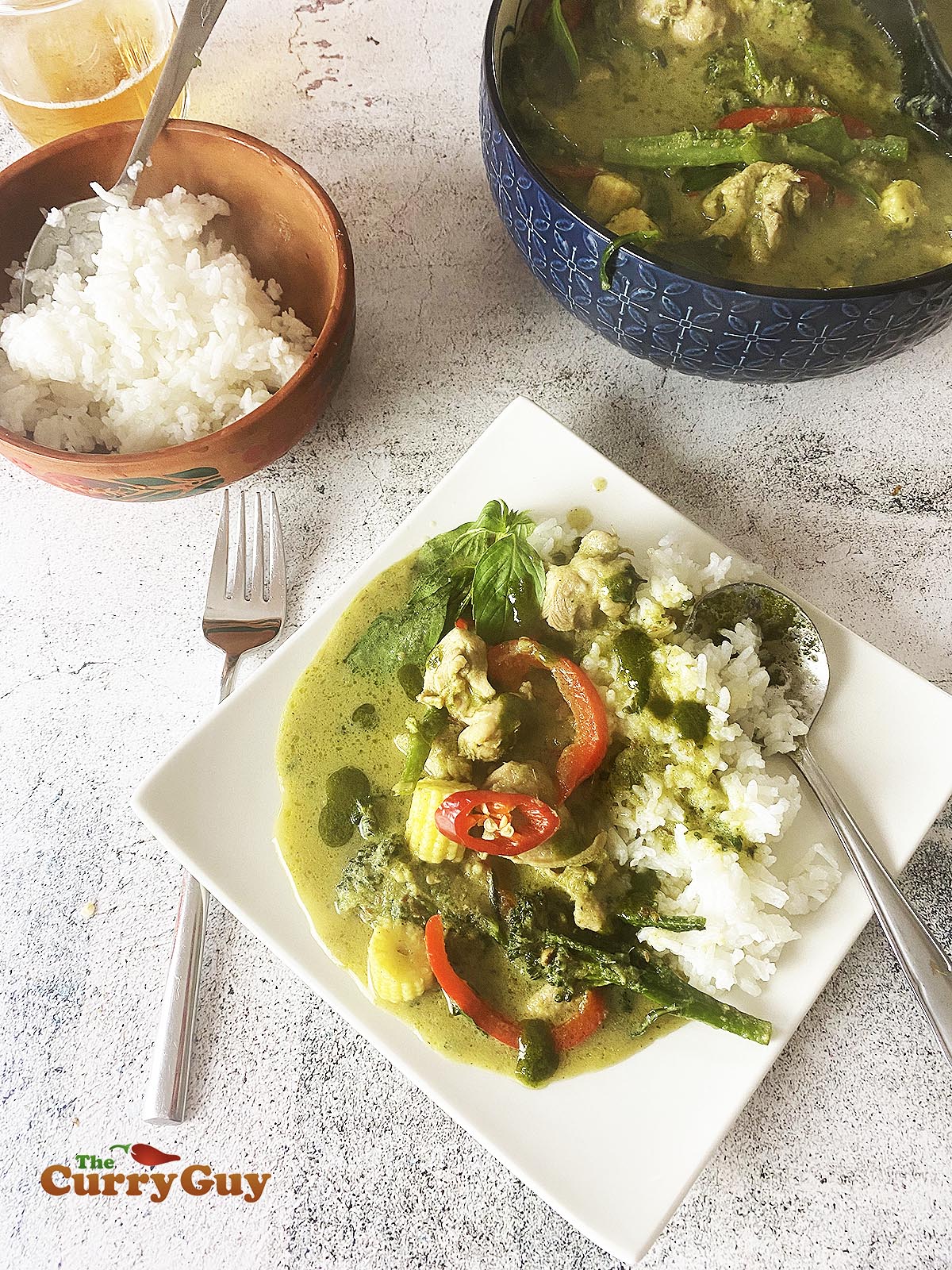 Thai green curry