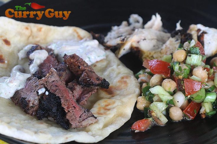 Indian Spiced Sirloin Steak