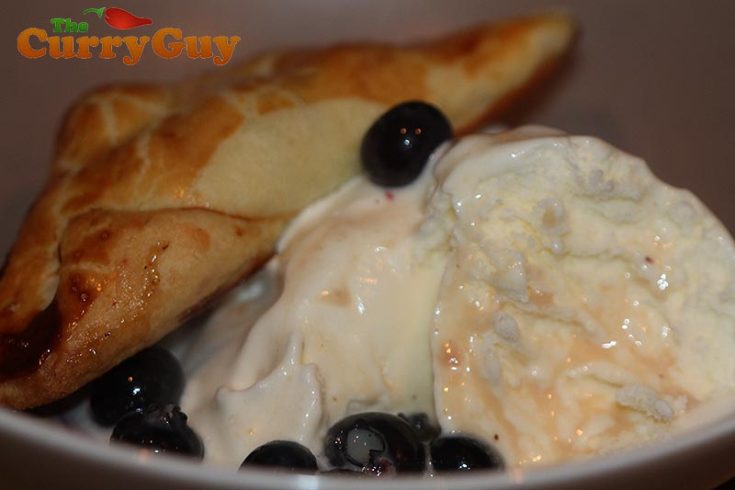 Blueberry Samosas